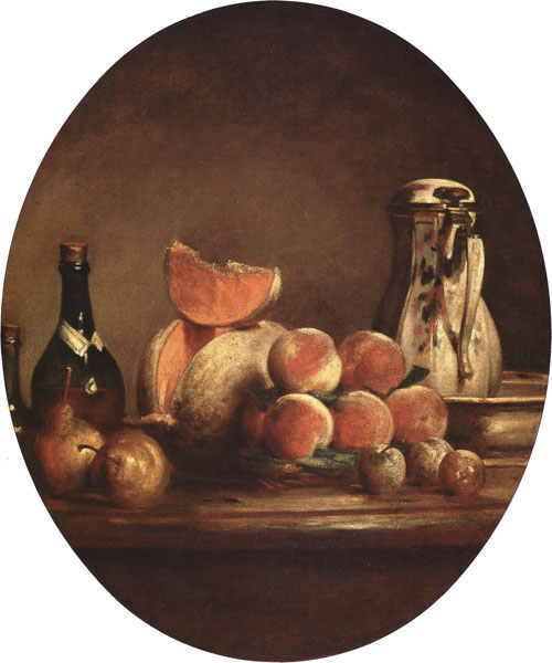 the cut melon
